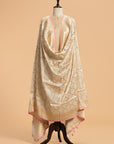 Off-White Kadwa Silk Dupatta