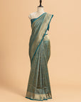 Peacock Brocade Silk Saree