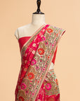 Rani Pink Paithani Silk Saree