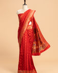 Red Paithani Silk Saree