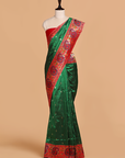 Green Butti Saree in Silk