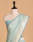 Firozi Butti Saree in Silk