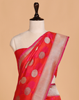 Red Butta Saree in Silk