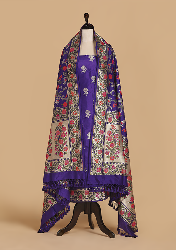 Purple Butta Dress in Silk