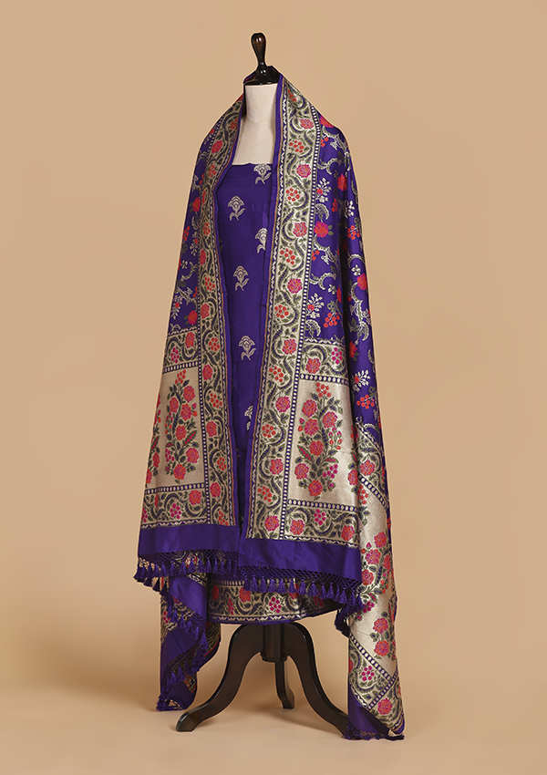 Purple Butta Dress in Silk