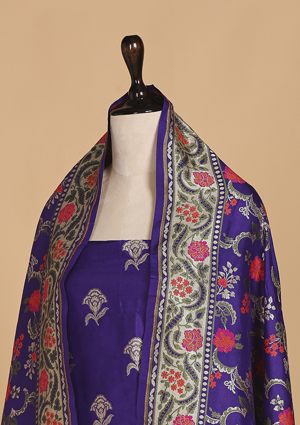 Purple Butta Dress in Silk