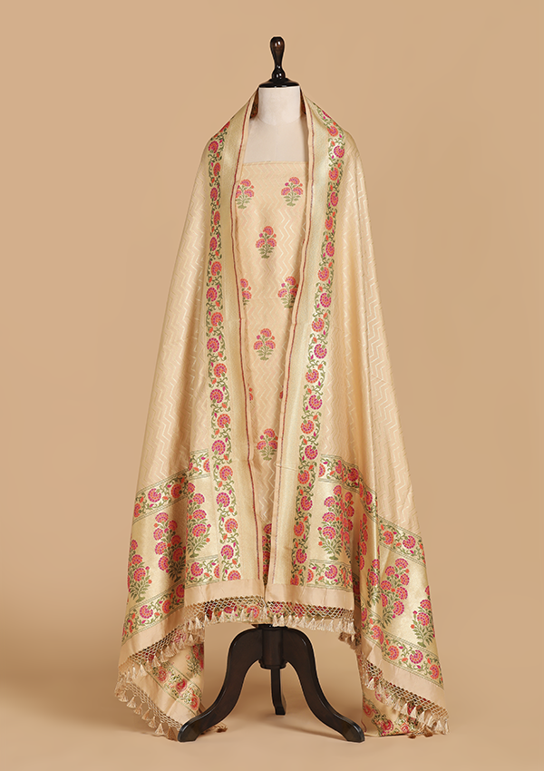 Off White Butta Dress in Silk