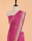 Pink Butta Saree in Silk