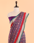 Purple Patola Saree in Silk