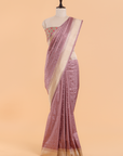 Mauve Paithani Pallu Saree in Silk