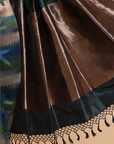 Jade Green Rangkat Saree in Silk