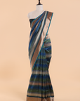 Jade Green Rangkat Saree in Silk