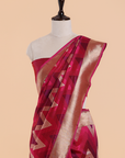 Rani Pink Tanchoi Saree in Silk