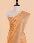 Orange Butta Saree in Georgette Tussar