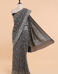 Black Jaal Saree in Georgette