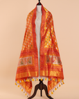 Short Gold Butti Dupatta in Silk