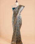 Peacock Brocade Saree in Silk