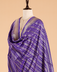Purple Lehariya Dupatta in Silk