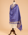 Purple Jaal Dupatta in Silk