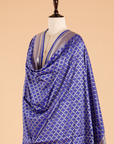 Purple Jaal Dupatta in Silk