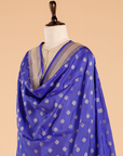 Royal Blue Butti Dupatta in Silk