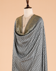 Grey Lehariya Dupatta in Georgette Tussar