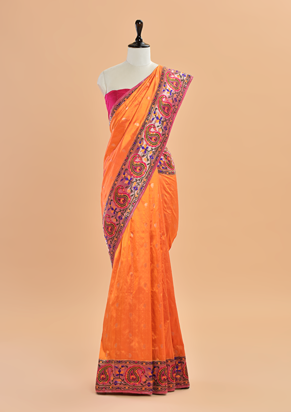 Golden Butti Saree in Silk