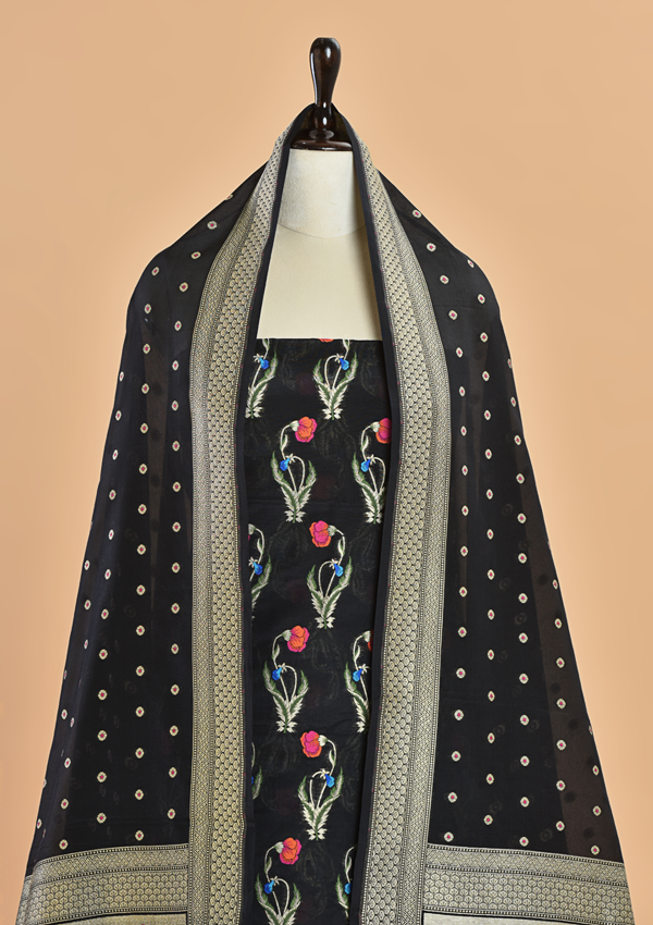 Black Butta Dress in Silk